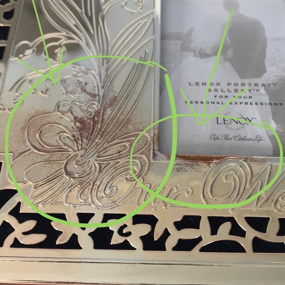 Lenox Our Wedding silver plate photo album for 4x6 - Picture 13 of 16